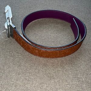 Robert Graham (NWT) genuine leather belt for big boys/men. Size 32.